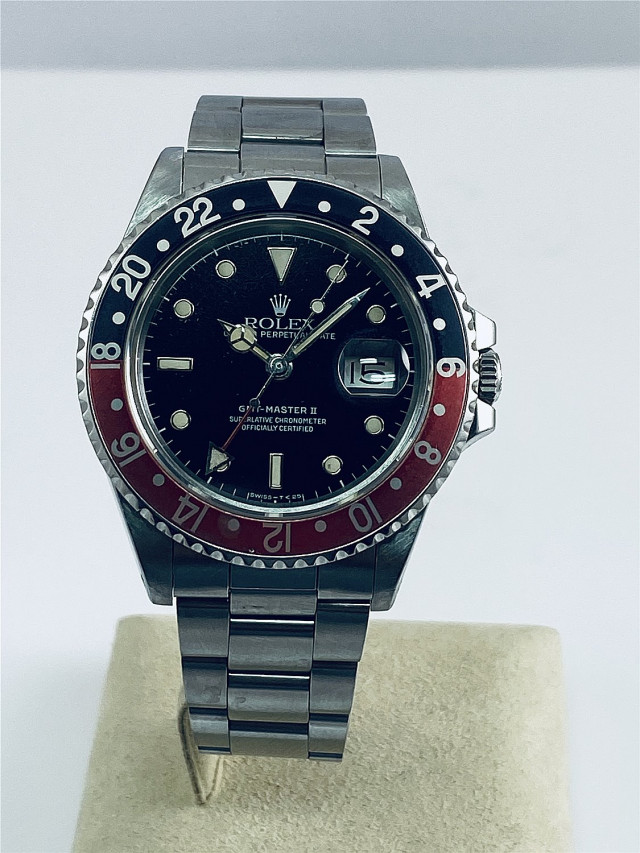 1986 Black Rolex GMT-Master II Ref. 16760 "Fat Lady"